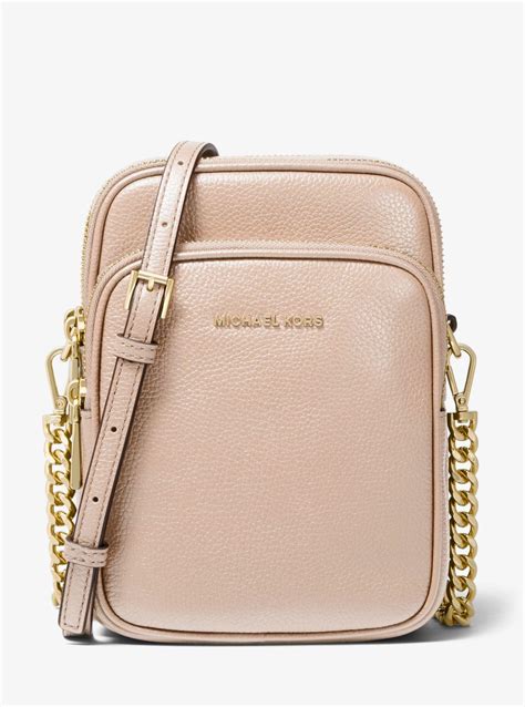 Michael Kors crossbody medium bag, pink with gold hardware